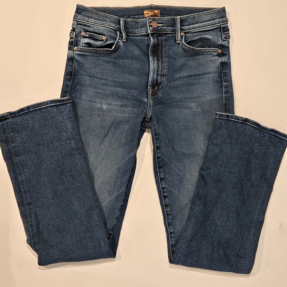 MOTHER The Insider Flood in Playing Rough Wash Women's Size 27 - Picture 9 of 14